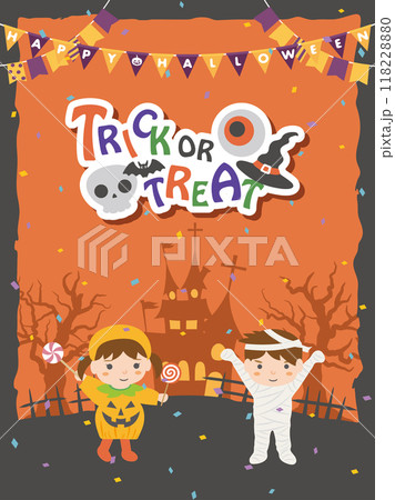 トリックオアトリート ハロウィンお菓子イベント トリックオアトリート ハロウィンお菓子イベント 118228880