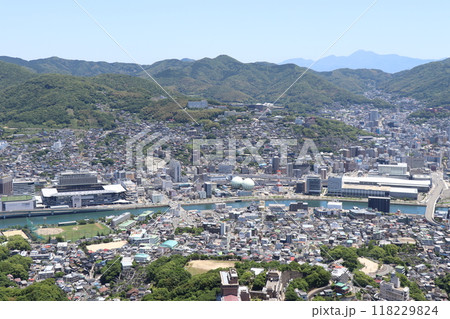 再開発中の長崎駅周辺とスタジアムシティ 118229824