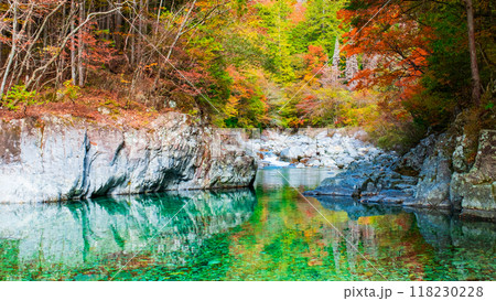 秋の阿寺渓谷 秋の阿寺渓谷 118230228