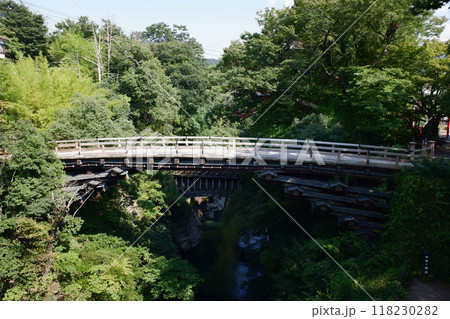 山梨県　甲斐の猿橋 118230282