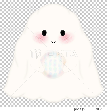 A little ghost holding an invisible crystal ball, Adorable Halloween Ghost Clipart Collection Cute Spooky Ghosts with Fun Props, Perfect for Crafts A little ghost holding an invisible crystal ball, Adorable Halloween Ghost Clipart Collection Cute Spooky Ghosts with Fun Props, Perfect for Crafts 118230380