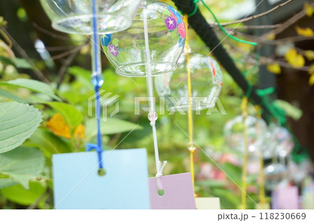 揺れる風鈴 風鈴まつり 若宮八幡社 揺れる風鈴 風鈴まつり 若宮八幡社 118230669