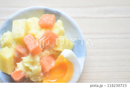 レジスタントスターチたっぷりのポテトサラダ 118230723