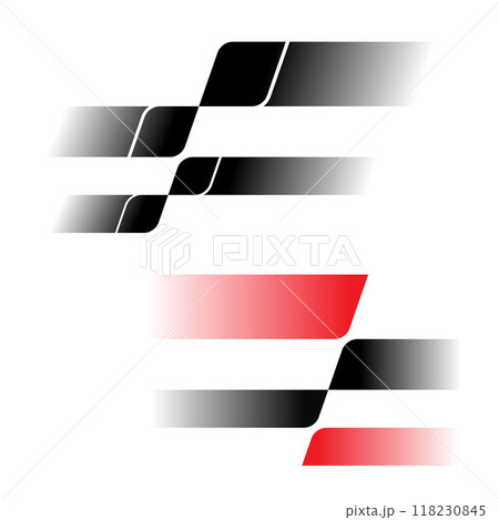 Sport racing gradient decals Sport racing gradient decals 118230845