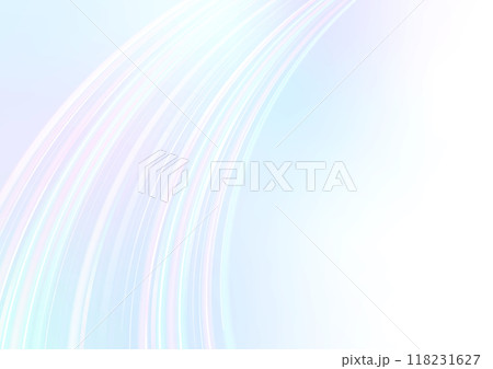 エレガントな光の束のベクターデザイン背景 118231627