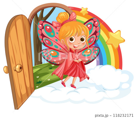 Fairy Girl in Magical Land 118232171