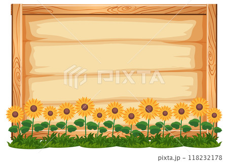Sunflower Garden Wooden Sign Sunflower Garden Wooden Sign 118232178