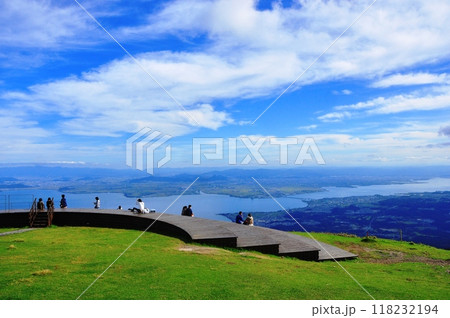 滋賀県　びわ湖バレイと展望テラスと絶景 118232194