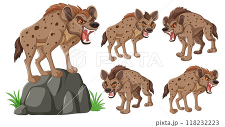 Group of Angry Hyenas Group of Angry Hyenas 118232223