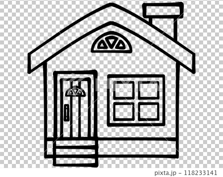 有煙囪的房子插畫素材 有煙囪的房子插畫素材 118233141