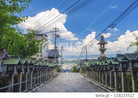 宝山寺参道から眼下に広がる美しい風景 宝山寺参道から眼下に広がる美しい風景 118233522