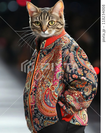 A cat on the runway 118234008
