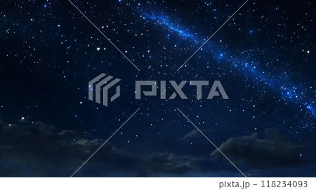 Meteor streaking through a star-filled space, leaving a fiery trail across a dark cosmic landscape Meteor streaking through a star-filled space, leaving a fiery trail across a dark cosmic landscape 118234093