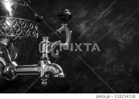 Samovar spout close-up Samovar spout close-up 118234116