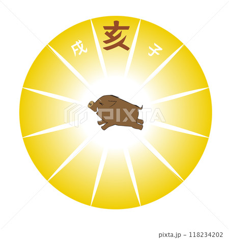 亥年素材 亥年素材 118234202