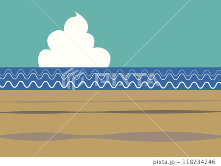 夏の海辺 118234246