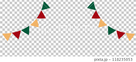 聖誕裝飾插畫花環 聖誕裝飾插畫花環 118235053