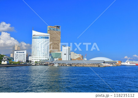 【香川県】快晴のサンポート高松（高松シンボルタワー　ホテルクレメント　あなぶきアリーナ香川） 118235112