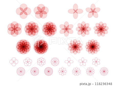 花 グラフィック イラスト素材 118236348