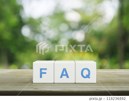 Frequently asked questions, Business customer service and support concept 118236892