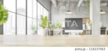 Modern office interior with a blurred background of a bright, spacious and modern open space Modern office interior with a blurred background of a bright, spacious and modern open space 118237063