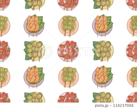 Seamless patterns tanghulu hand drawn Sugarcoat street food Asian fruit viral dessert. Seamless patterns tanghulu hand drawn Sugarcoat street food Asian fruit viral dessert. 118237088