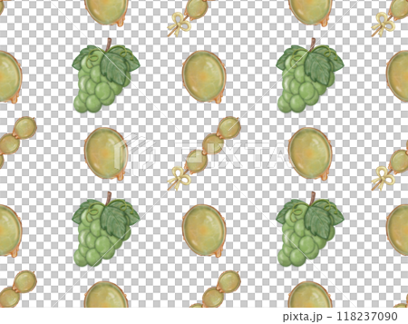 Seamless patterns tanghulu hand drawn Sugarcoat street food Asian fruit viral dessert. 118237090