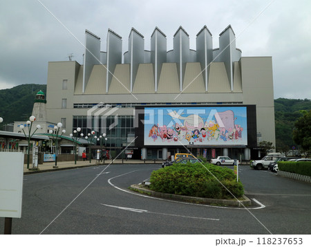 鳥取県境港市の境港駅前の風景 118237653