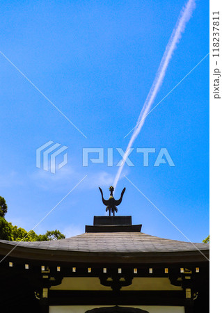 【京都風景】6月のさわやかな日の勧修寺 【京都風景】6月のさわやかな日の勧修寺 118237811