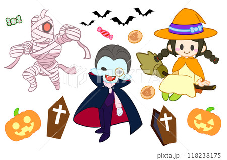 ハロウィン素材② 118238175