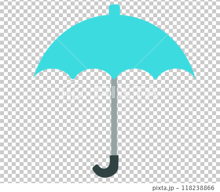 傘。雨傘。傘のイラスト。	 118238866