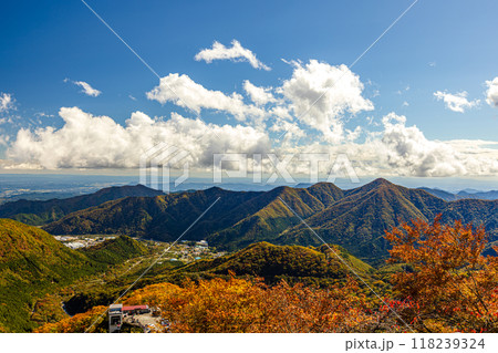 栃木県・奥日光 明智平から望む秋の絶景 栃木県・奥日光 明智平から望む秋の絶景 118239324