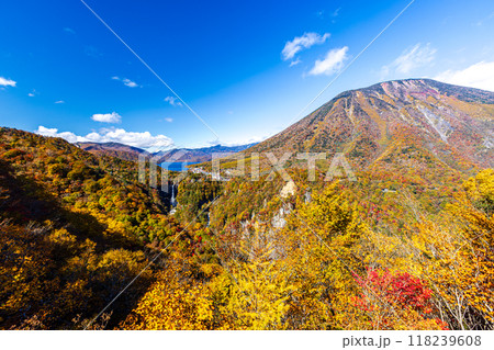 栃木県・奥日光　 明智平から望む秋の絶景 118239608