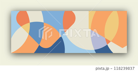 Abstract geometric mosaic background. The idea for the design of title pages, covers, books, brochures, leaflets, posters, booklets. Template for interior and decoration ideas Abstract geometric mosaic background. The idea for the design of title pages, covers, books, brochures, leaflets, posters, booklets. Template for interior and decoration ideas 118239837