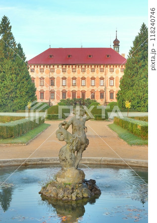 Beautiful Libochovice castle in Czech republic 118240746