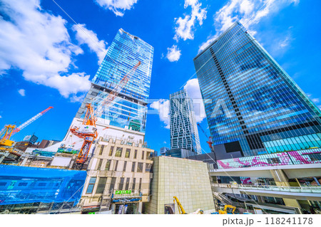日本の東京都市景観 山手線が…さよなら渋谷駅西口…そして、渋谷駅西口上空施設新築計画始動!…=11日 日本の東京都市景観 山手線が…さよなら渋谷駅西口…そして、渋谷駅西口上空施設新築計画始動!…=11日 118241178