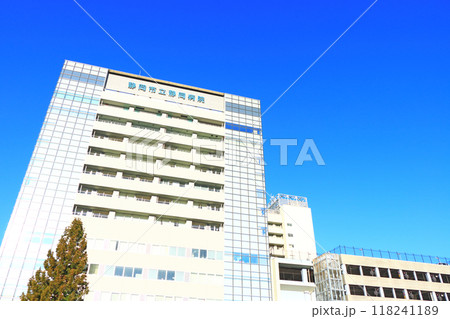 静岡県静岡市、静岡市立静岡病院の風景 静岡県静岡市、静岡市立静岡病院の風景 118241189
