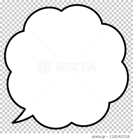 一個簡單的講話泡泡的插圖 一個簡單的講話泡泡的插圖 118242526