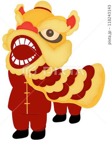 Lion dance  118243143