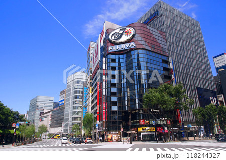銀座 数寄屋橋交差点 銀座 数寄屋橋交差点 118244327