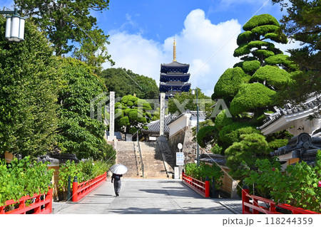 聖徳太子ゆかりの兵庫県宝塚市 中山寺参道 聖徳太子ゆかりの兵庫県宝塚市 中山寺参道 118244359