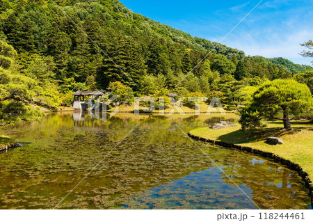 修学院離宮の日本庭園 118244461