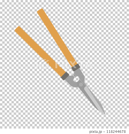 枝切りバサミのイラスト 118244678