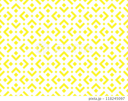 Abstract geometric pattern. A seamless vector background. White and yellow ornament. Graphic modern pattern. Simple lattice graphic design 118245097