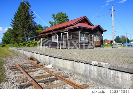 深名線の沼牛駅跡。 深名線の沼牛駅跡。 118245835