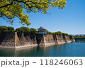 Osaka Castle Walls and Moat - Osaka, Japan 118246063