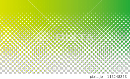 Halftone background gradient yellow-green green Halftone background gradient yellow-green green 118248258