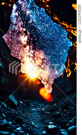 Universe cosmos space and time. Space objects planets stars glows comets nebulae satellites and meteorites. Gravitationally bound system of interstellar gas, dust and dark matter, galaxies. AI Universe cosmos space and time. Space objects planets stars glows comets nebulae satellites and meteorites. Gravitationally bound system of interstellar gas, dust and dark matter, galaxies. AI 118249580