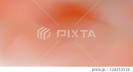 Abstract pastel orange and red vibrant mesh gradient colors background. Soft wavy trendy y2k peach color concept for ui design, banner, technology business poster, print 118253516