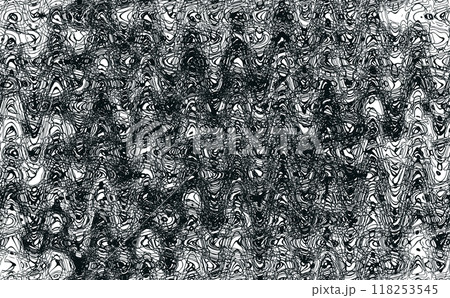 黒い線のグラフィック 118253545